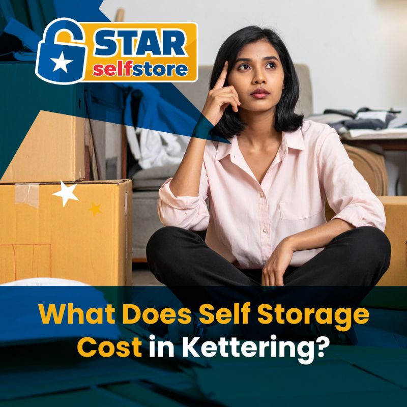 What does self storage cost in Kettering?